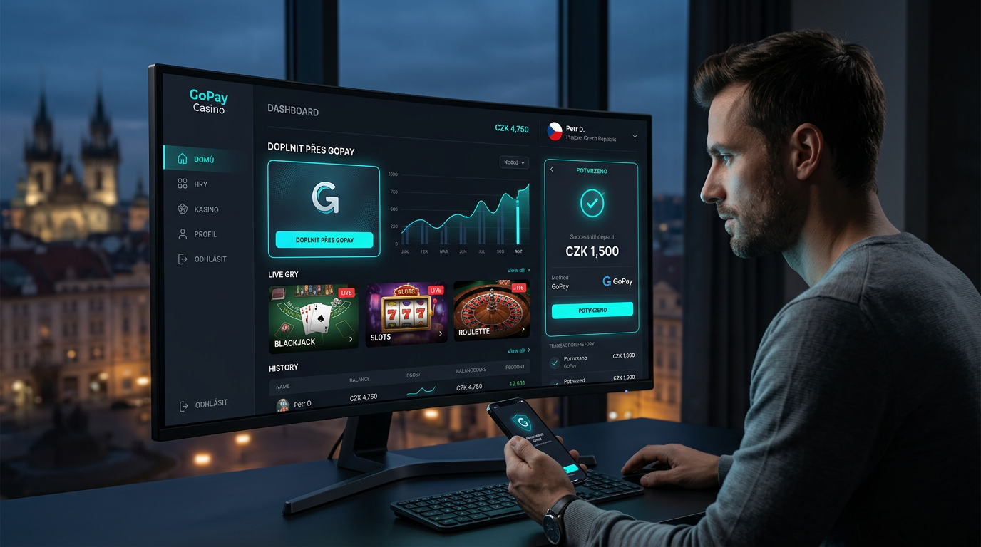 Nejlepší GoPay Casino v Česku 2026: Rychlé vklady a bonusy